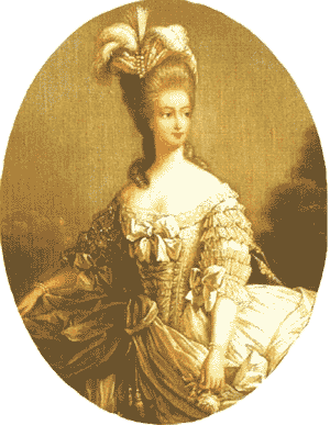 Marie Antoinette, ancient pictures