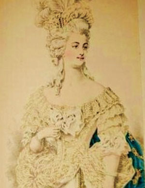 Marie Antoinette, ancient pictures