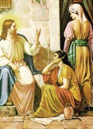 Иудейский пророк Джошуа со своей женой Марией
